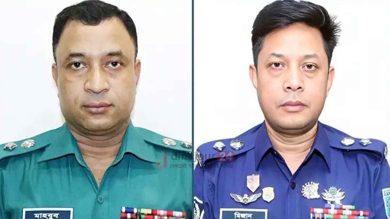 ফেনী ও পঞ্চগড়ের আলোচিত দুই এসপি প্রত্যাহার