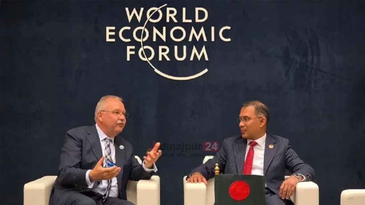 প্রধানমন্ত্রীর সঙ্গে ওয়ার্ল্ড ইকোনমিক ফোরাম প্রেসিডেন্টের সাক্ষাৎ