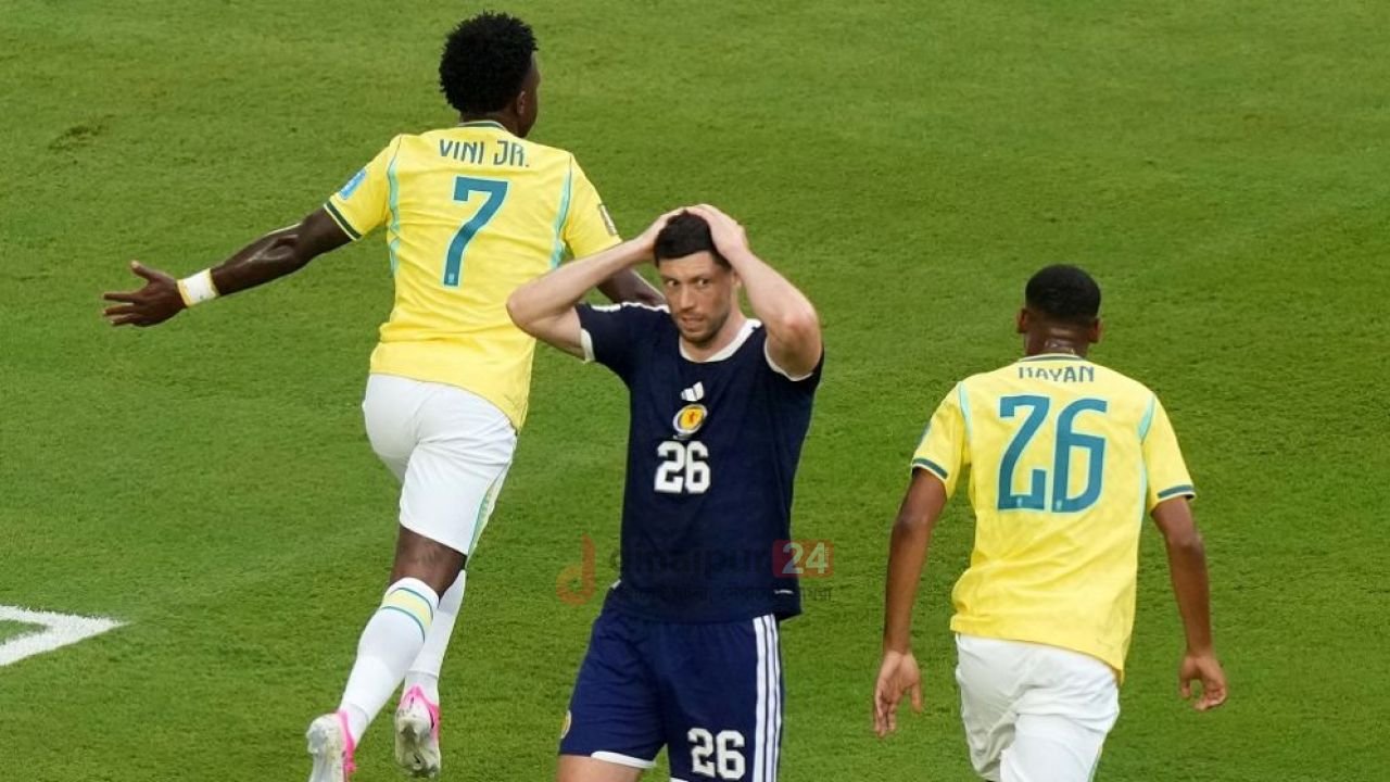 ব্রাজিলকে যেন জয় ‘উপহার’ দিল স্কটল্যান্ড