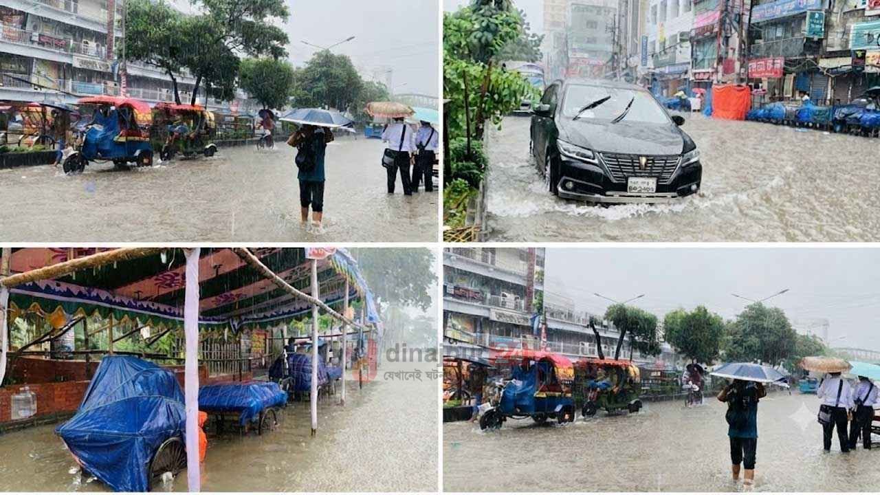 রেকর্ড ১৭৫ মিলিমিটার বৃষ্টিতে ডুবেছে ঢাকা, আরও বর্ষণের পূর্বাভাস