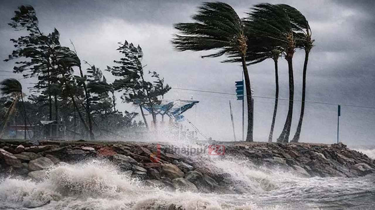দুপুরের মধ্যে ৮ জেলায় ৬০ কিমি বেগে ঝড়ের শঙ্কা